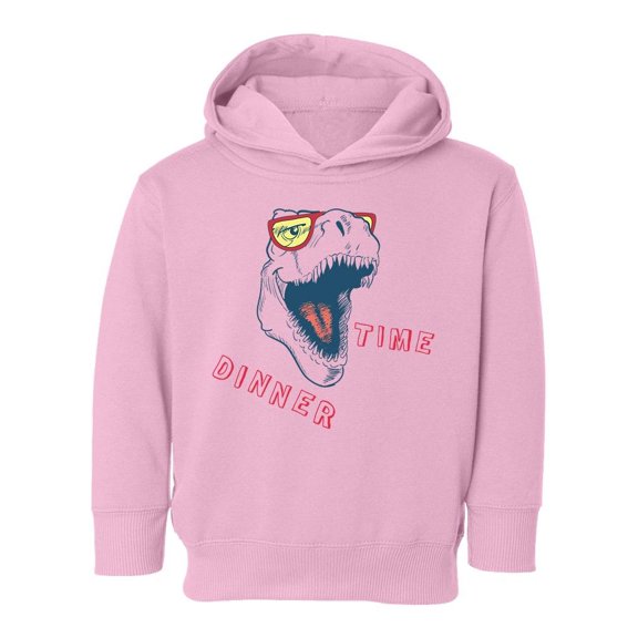 Dinner Time, Dinosaur Smiling Hoodie Toddler -Image by Shutterstock,  5 Toddler