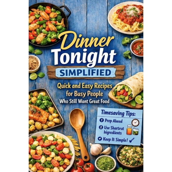 Dinner Tonight Simplified: Quick and Easy Recipes for Busy People Who Still Want Great Food, (Paperback)