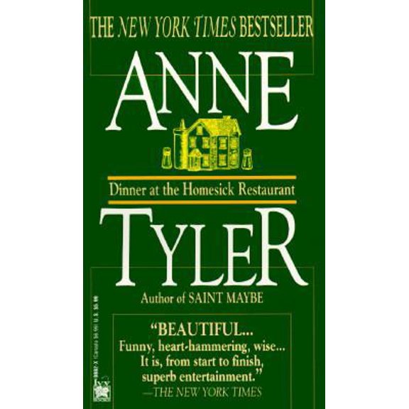 Pre-Owned Dinner at the Homesick Restaurant (Mass Market Paperback) 080410882X 9780804108829