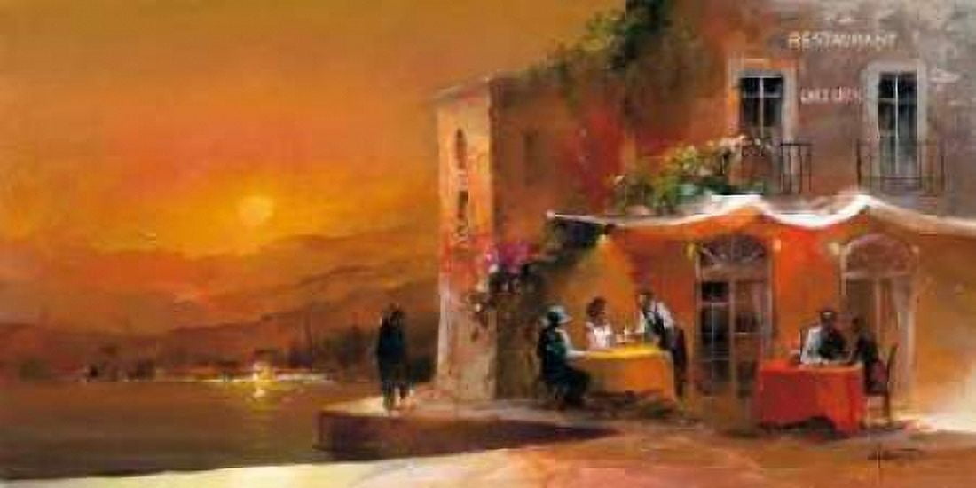Dinner for two I Canvas Art - Willem Haenraets (10 x 20)