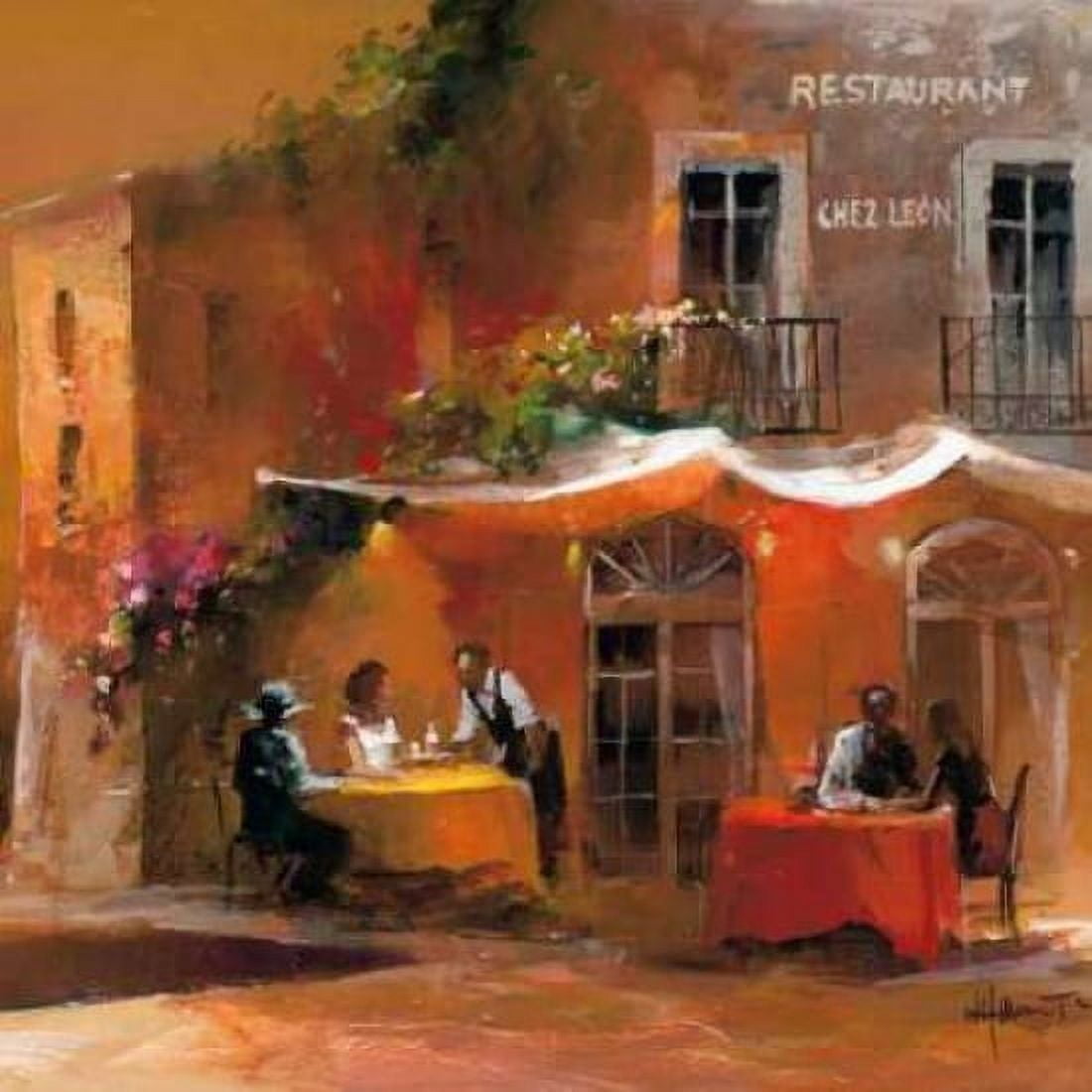 Dinner for two IV Canvas Art - Willem Haenraets (24 x 24)