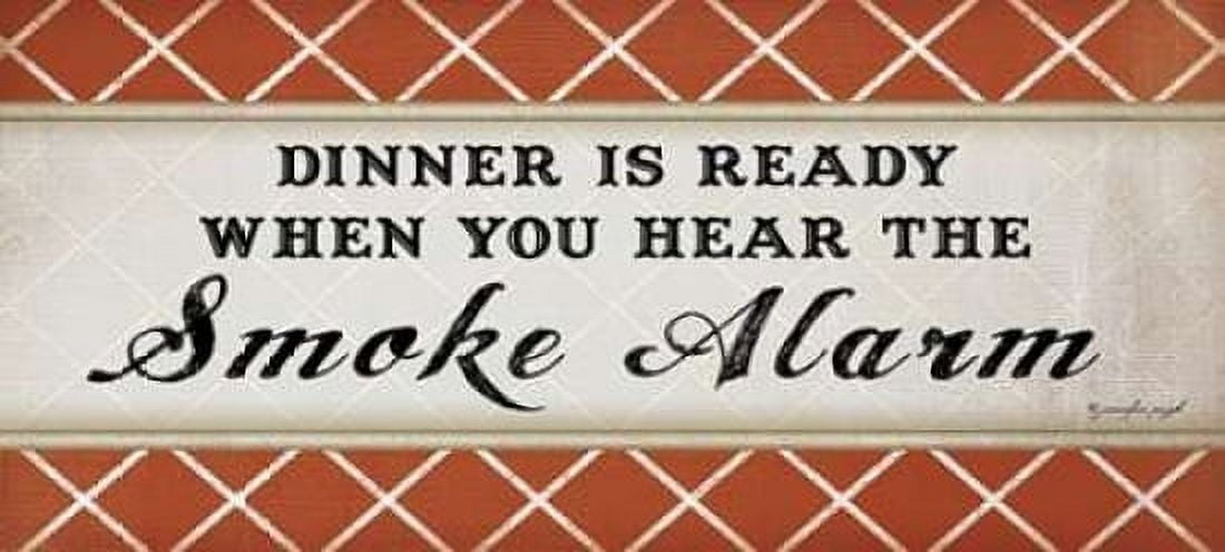 Dinner is Ready Canvas Art - Jennifer Pugh (24 x 48)