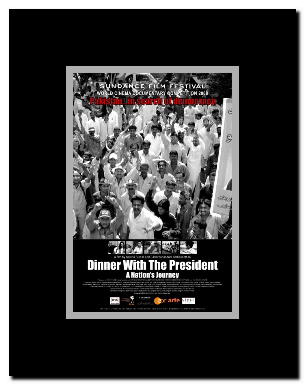 Dinner with the President: A Nation's Journey Framed Movie Poster