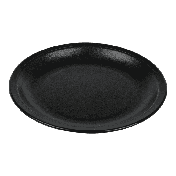 Dinnerware Plate rrow Rim 5 1/2" Black