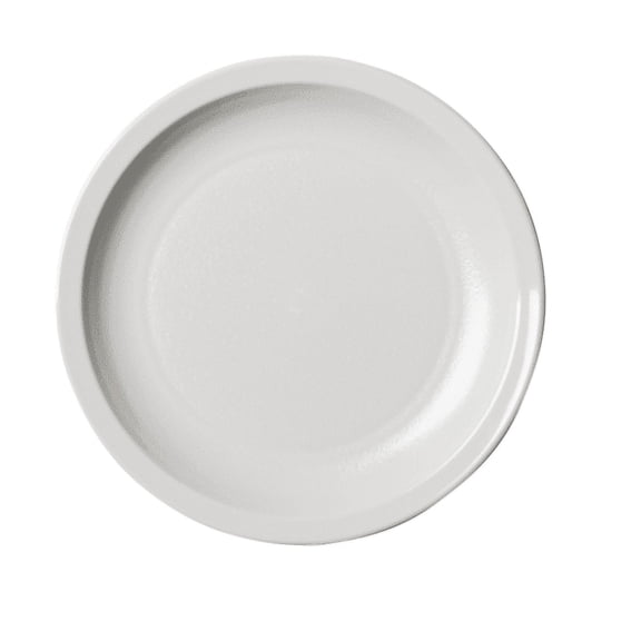Dinnerware Plate rrow Rim 5 1/2" White