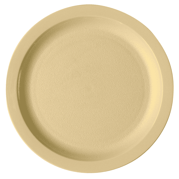 Dinnerware Plate rrow Rim 8 1/4" Beige