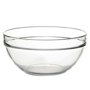 Dinnerware Serving Bowl Empilable Glass Salad Bowl Kitchen Bowl 17 cm