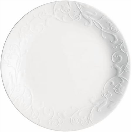 Dinnerware Set (12pc Set, Winter Frost White)-Dinner Set for 4 | 4 x Dinner Plates, Side Plates & Bowls