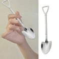 thumbnail image 1 of Dinnerware Set,Creative Shovel Shaped Spoon Stainless Spoon Coffee Spoons Ice Spoon Perfect For Home And Kitchen, 1 of 10