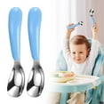 thumbnail image 1 of Clearance Tableware under $5 Yuanbao Spoon （1/2pc） Baby 316L Stainless Learning To Eat Independently Spoon Baby Feeding Special Children's Tableware For Home Use, 1 of 5