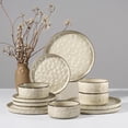 thumbnail image 1 of Dinnerware Sets, 12-Piece Plates and Bowls Set, Stoneware Dish Set for 4, Ceramic Dinnerware for Home Restaurant, Chip and Scratch Resistant, 1 of 5