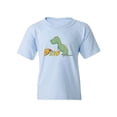 thumbnail image 1 of Dino And Text T-Shirt Juniors -Image by Shutterstock,  Large, 1 of 4