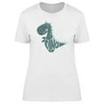 thumbnail image 1 of Dino Baby Cute Boy T-Shirt Women -Image by Shutterstock, Female 3X-Large, 1 of 2