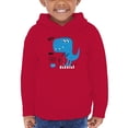 thumbnail image 1 of Dino Baby On Scooter Street  Hoodie Toddler -Image by Shutterstock,  5 Toddler, 1 of 4