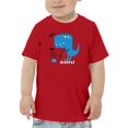 thumbnail image 1 of Dino Baby On Scooter Street  T-Shirt Toddler -Image by Shutterstock,  3 Toddler, 1 of 4
