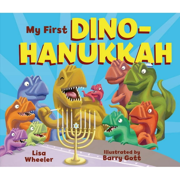 Dino Board Books My First Dino-Hanukkah, (Board Book)