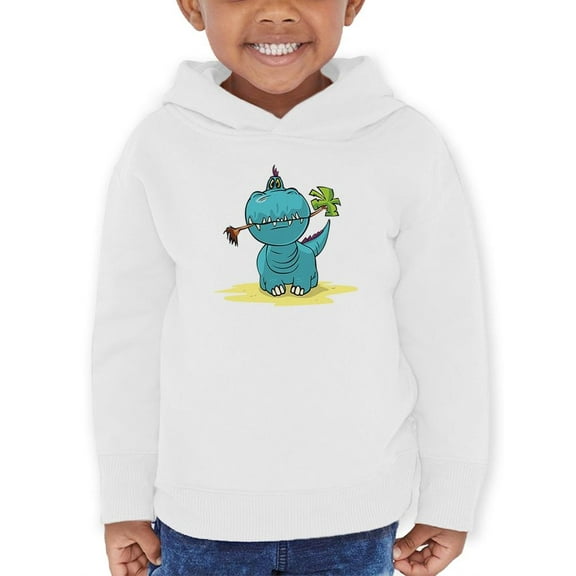 Dino Brings Palm Tree Hoodie Toddler -Image by Shutterstock,  2 Toddler