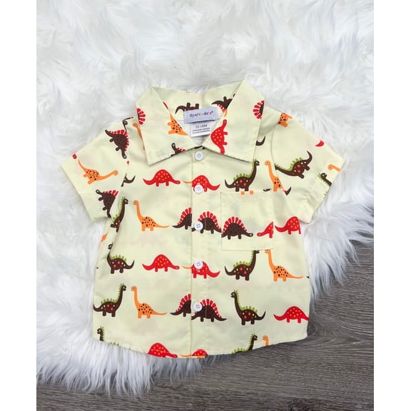 Dino Button Up