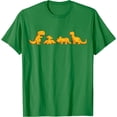thumbnail image 1 of Dino Chicken Nugget Funny Dinosaur Shape Nuggets Nug Lover Unisex T-Shirt for Men Women Kids Toddler,Irish Green Color,Size YS, 1 of 5