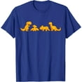 thumbnail image 1 of Dino Chicken Nugget Funny Dinosaur Shape Nuggets Nug Lover Unisex T-Shirt for Men Women Kids Toddler,Royal Blue Color,Size 2T, 1 of 5