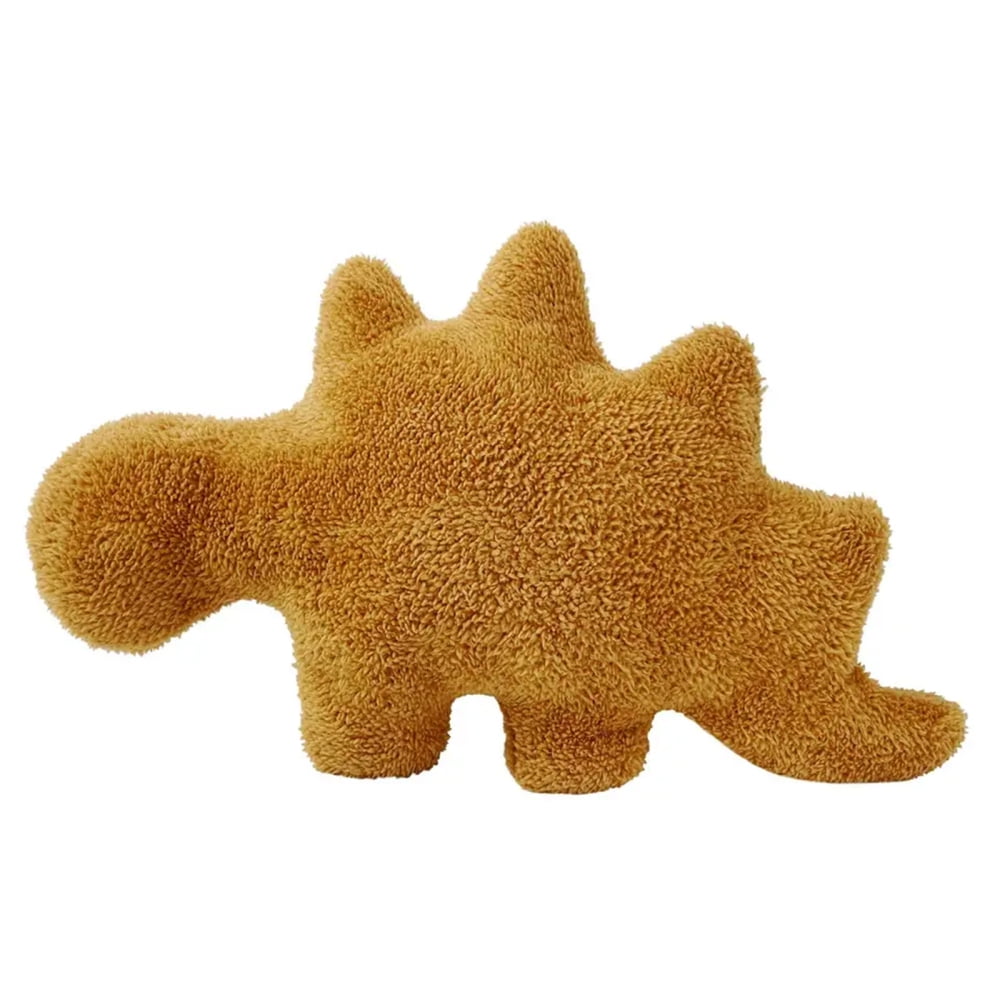 Dino Chicken Nugget Plush,Chicken Nugget Pillow Stuffed Toy,Funny Dino