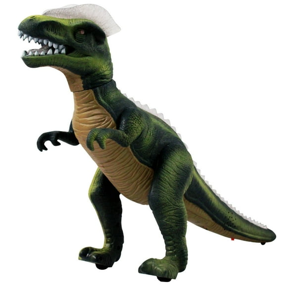 Dino Control Jurassic Rex RC Dinosaur Predator With Lights and Sounds - Green