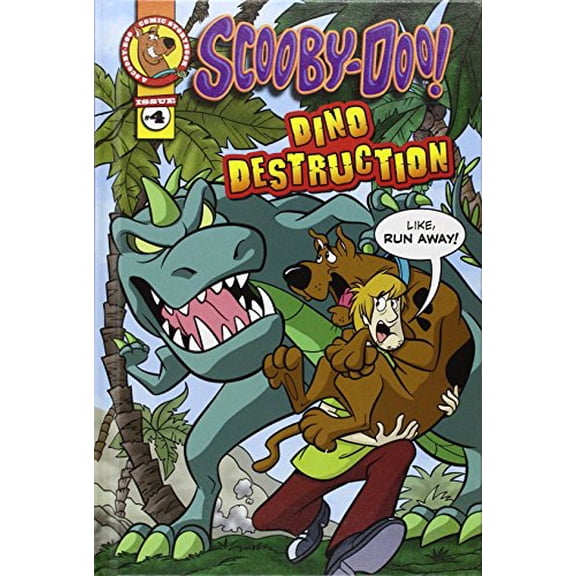 Pre-Owned Dino Destruction: Dino Destruction Scooby-Doo Comic Storybook, 4 Library Binding Lee Howard