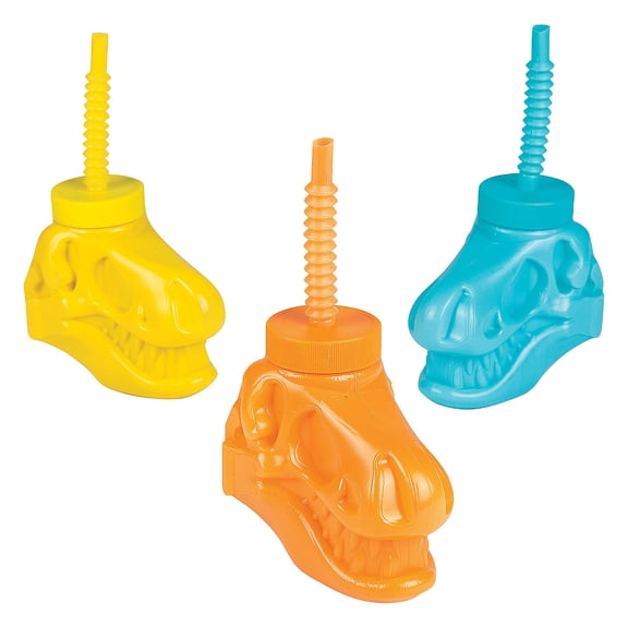 Dino Dig Molded Cups (8Pc) - Party Supplies - 8 Pieces