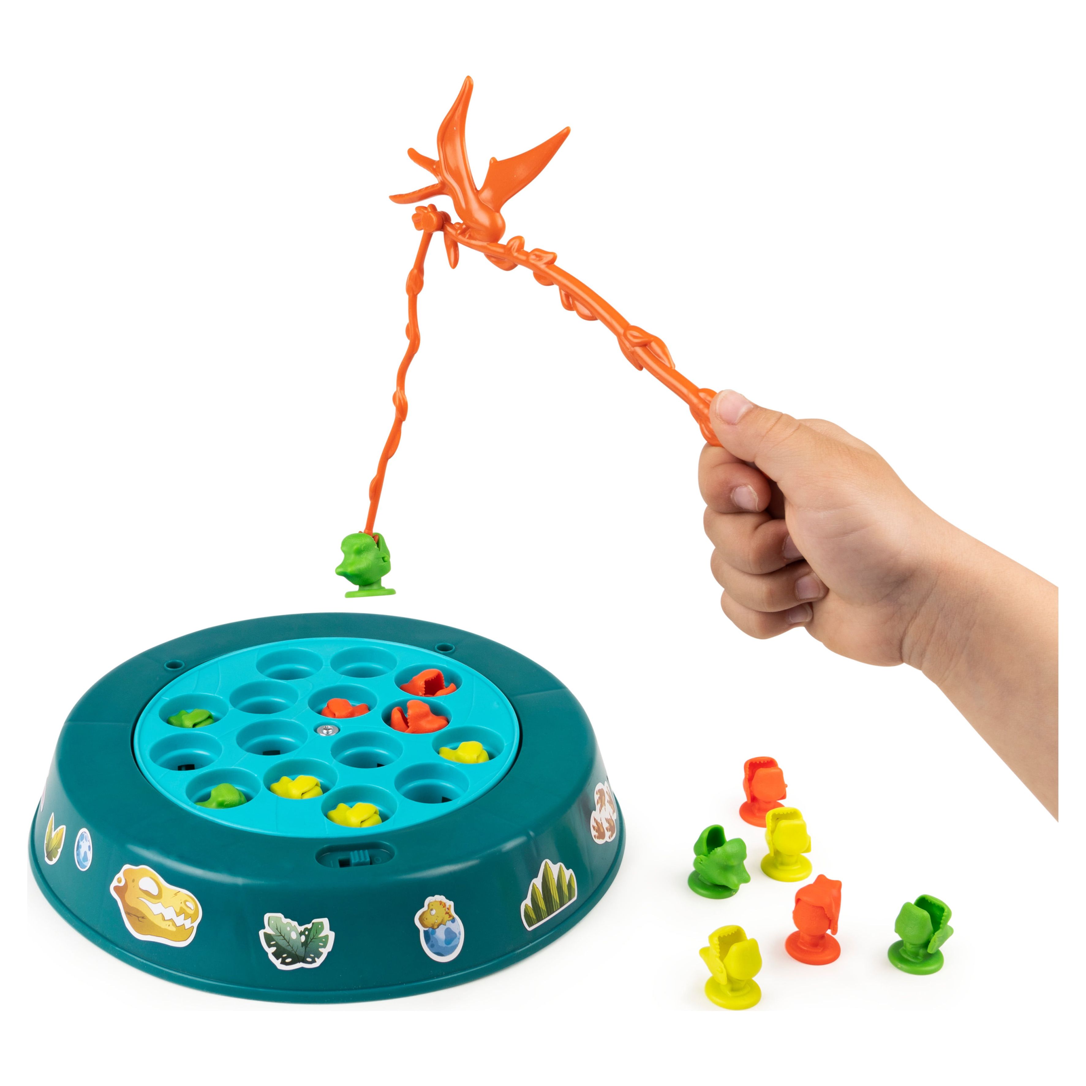 Dino Dive Fishing Game, Board Game for Kids Ages 4 and up - image 1 of 6
