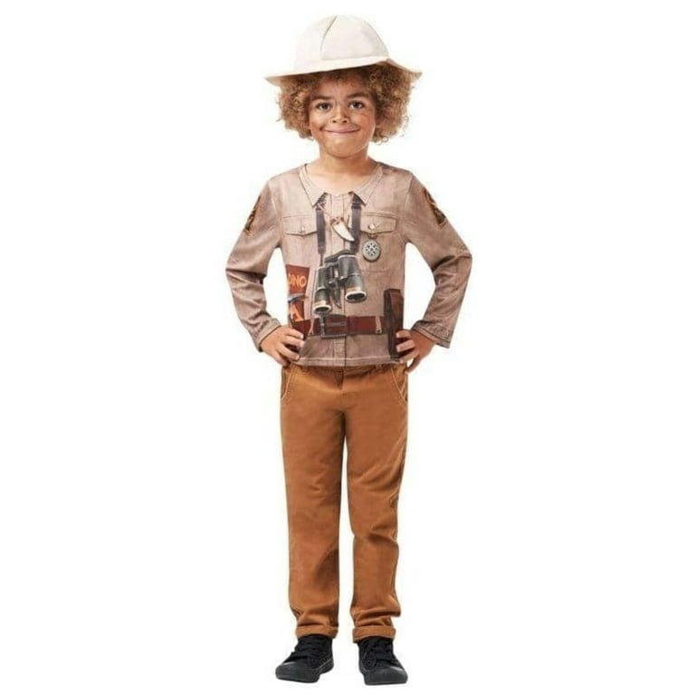 Dino Explorer Kids Costume and Hat Dino Explorer Kids Costume and Hat