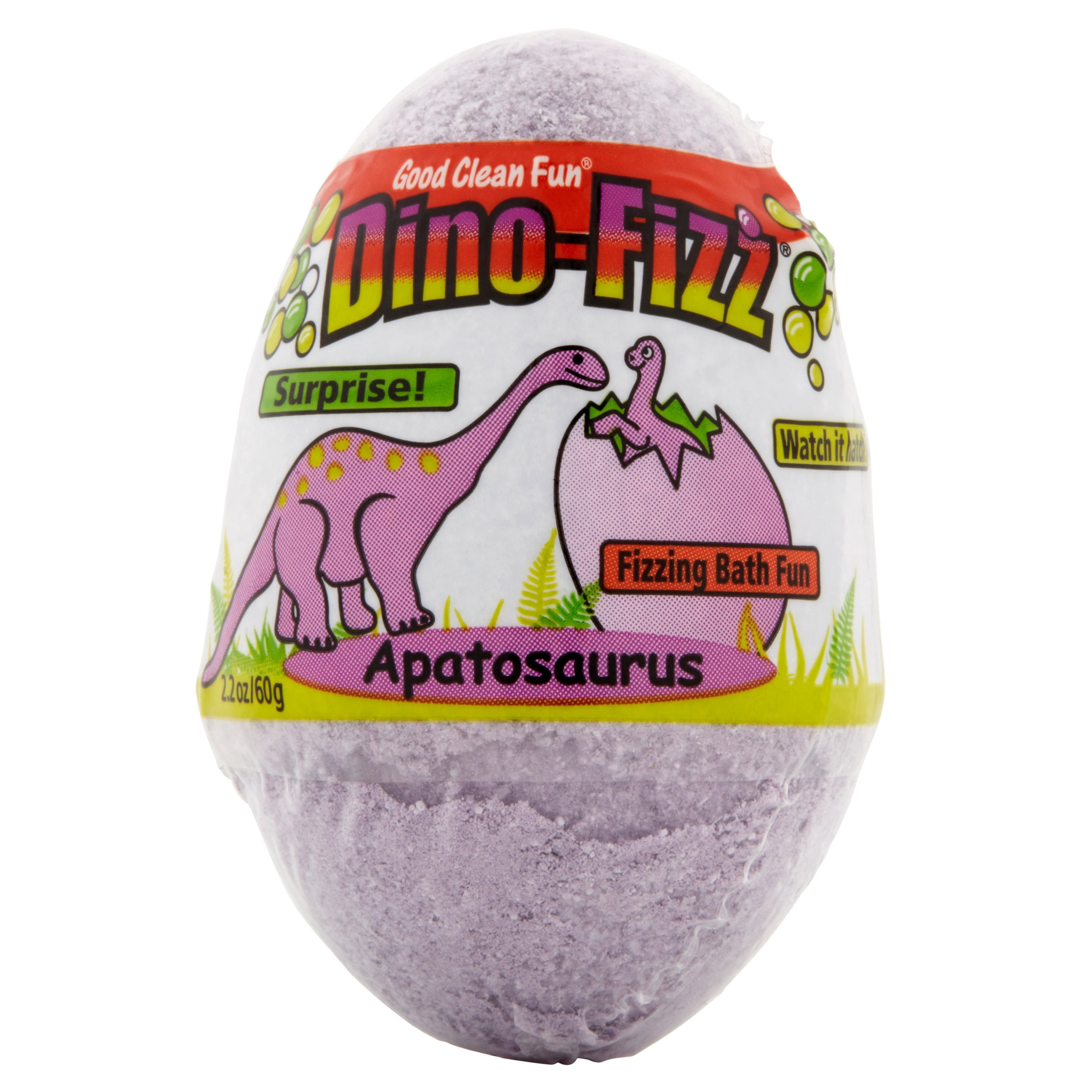 Dino-Fizz Good Clean Fun Apatosaurus Bubble Bath, 2.2 oz