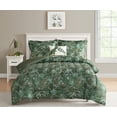 thumbnail image 1 of Dino Forest Green 4-Piece Microfiber Comforter Set - Full, 1 of 5