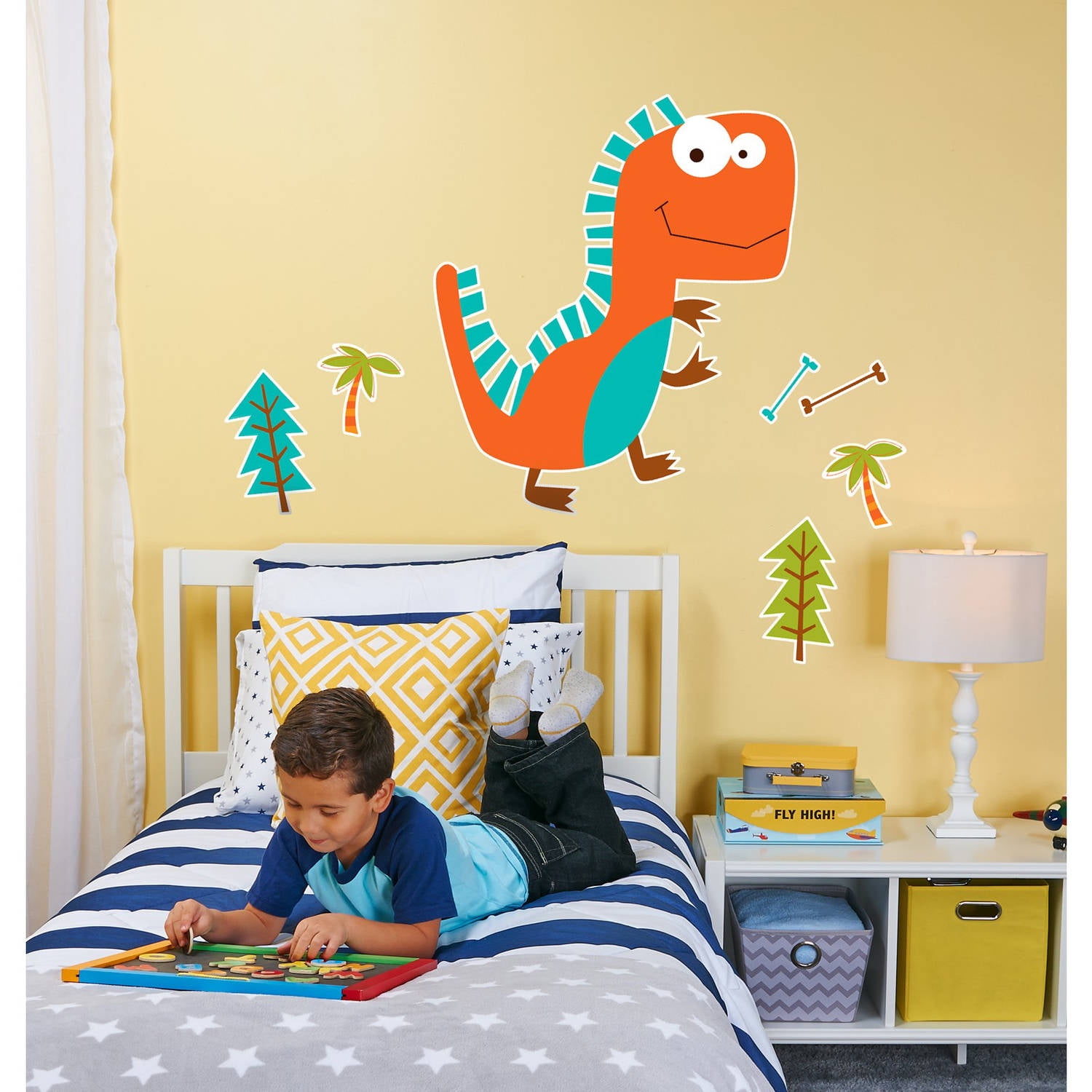 Dino Giant Wall Decal - Walmart.com