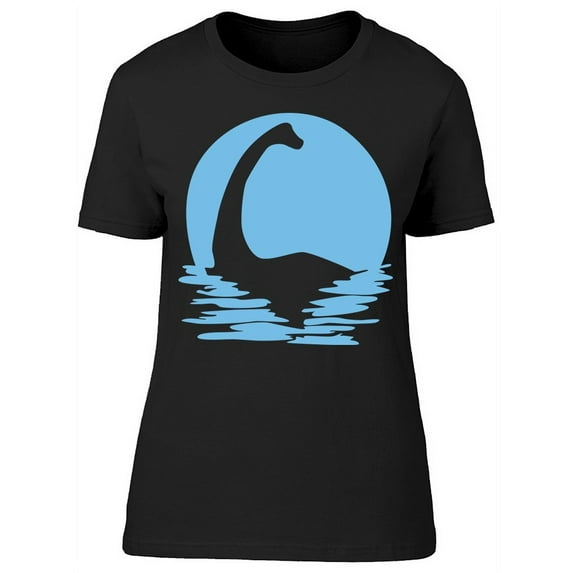 Dino In Blue Ocean T-Shirt Women -Image by Shutterstock, Female Small