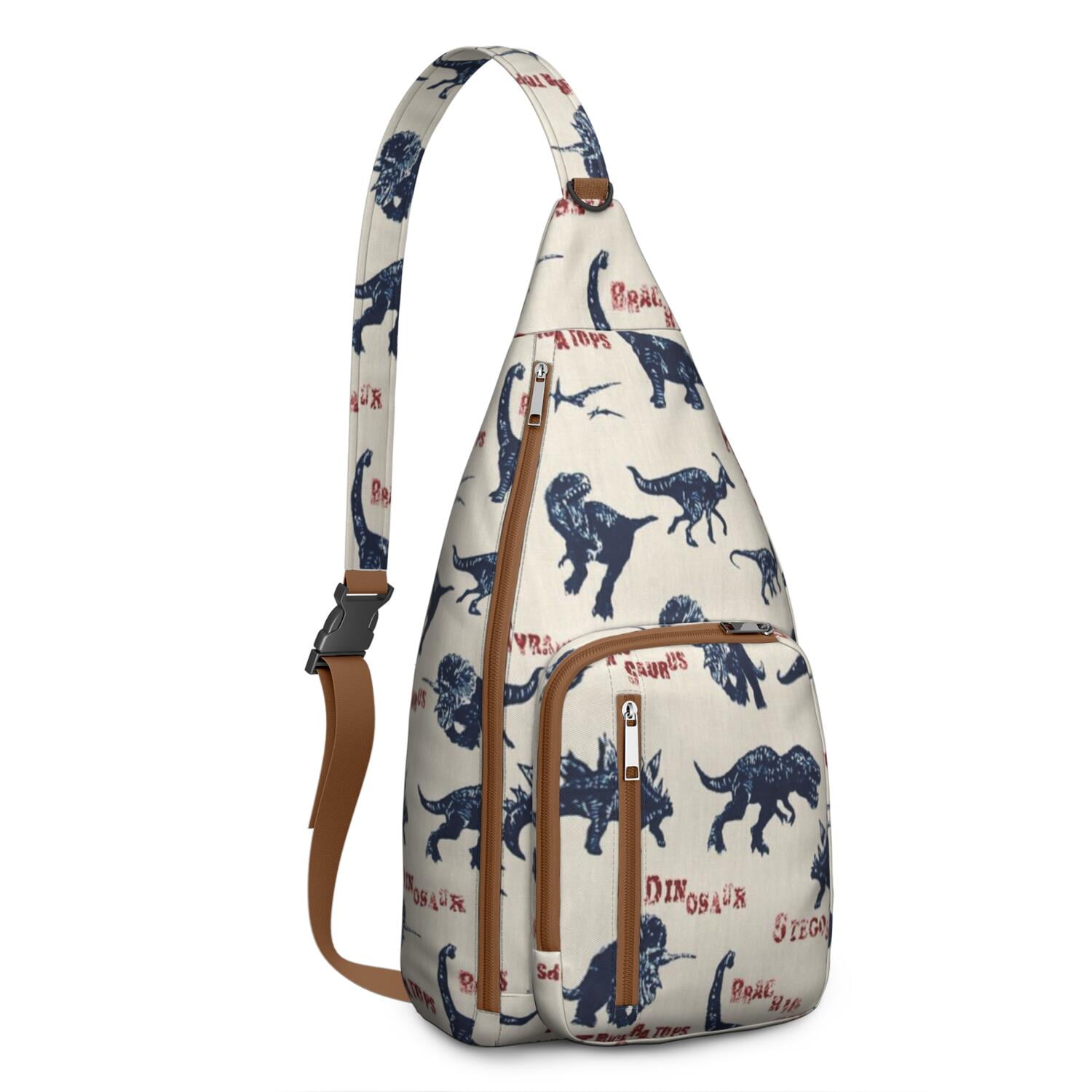 Dino Lover's Sling Bag&nbsp;- Jurassic Inspired Crossbody Backpack (Fun & Practical)