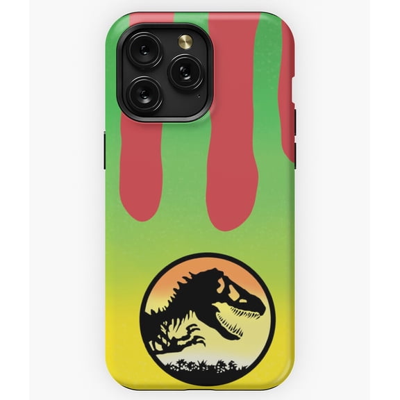 Dino Park Pattern Cute Dinosaur G997 Phone Case for iPhone17 16 15 14 13 12 11 Pro Max
