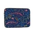 thumbnail image 1 of Dino Pattern 17 inch Portable Laptop Sleeve Compatible with MacBook Air Notebook Computer Case for Men Women College School Students, 1 of 7