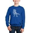 thumbnail image 1 of Dino Pics - Boy's Word Art Crewneck Sweatshirt, 1 of 3