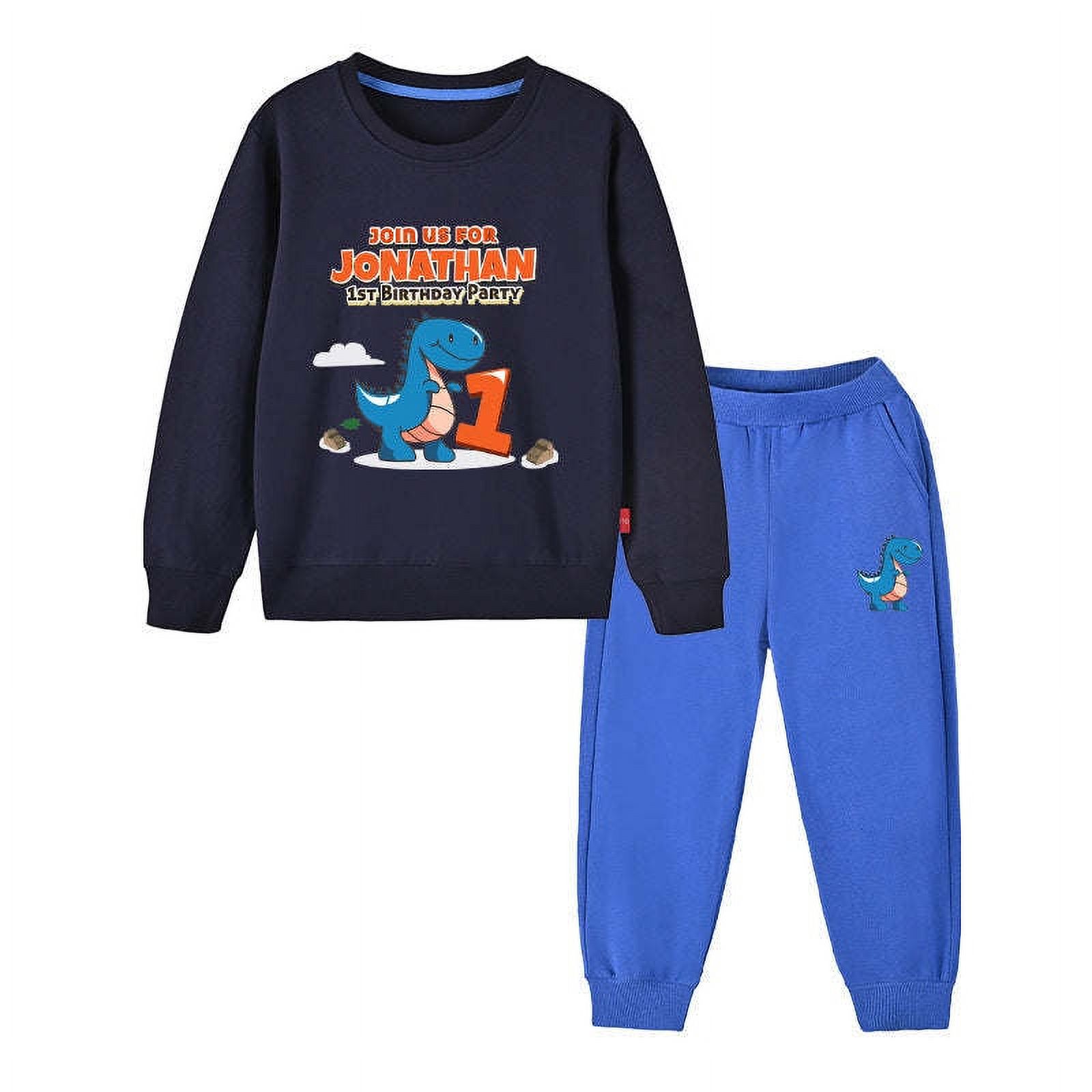 Gingersnaps Baby Aidan Dino Print Hooded Sweatshirt