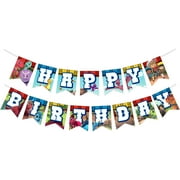 Dino Ranch Party Supplies - Birthday Banner