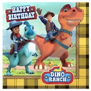 Dino Ranch Party Supplies - Napkins 32 Count
