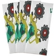 thumbnail image 1 of Dino Riding Monster Truck Dish Towels Set of 4, Cartoon Racing Driver Washable Tea Towels Dishcloths Lint-Free 18x28 Inch Fast Drying for Kitchen Restaurant Bar Clean, 1 of 5