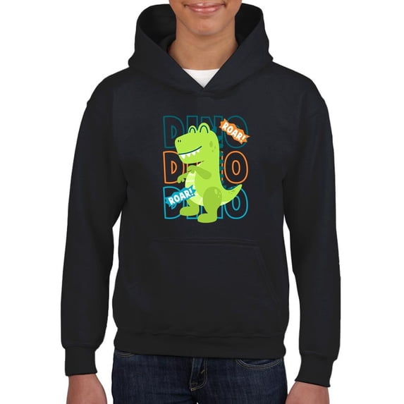 Dino Roar! Hoodie Juniors -Image by Shutterstock, Small
