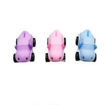 Dino Roller Stretchable Dino Scooter - TPR Rubber Pull & Restore Car with Wheels - Sensory Sand Play Vehicle for Motor Skill Development Elastic Car