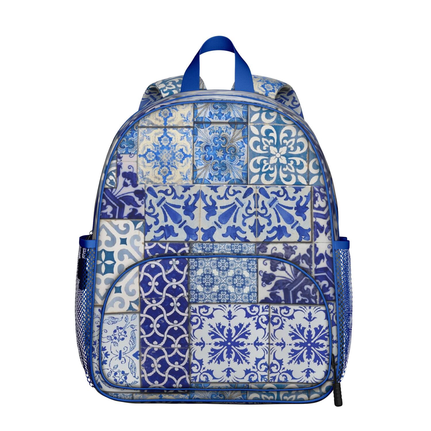 Dino Skeleton Print Backpack - Waterproof, Adjustable & Breathable Daypack for Teens