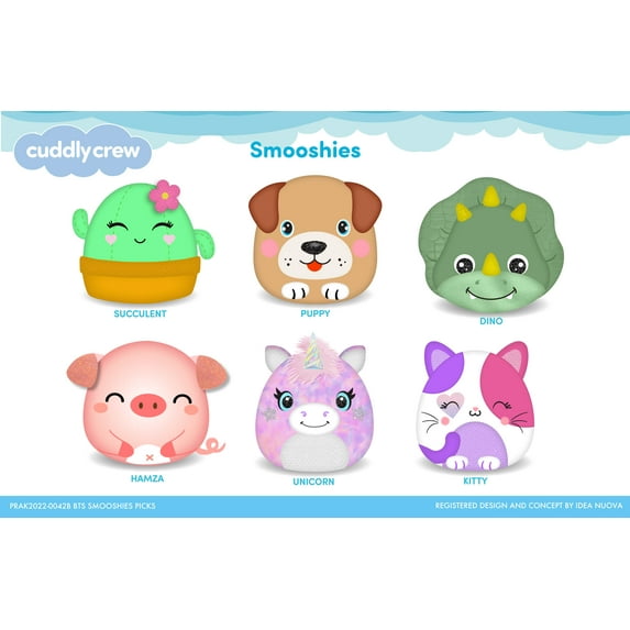 Dino Smooshie Plush 7"