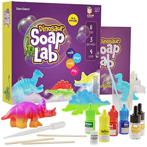 Dan&Darci Dino Soap Lab Soap Making Craft Kit