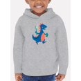 thumbnail image 1 of Dino With Toothbrush Hoodie Toddler -Image by Shutterstock,  4 Toddler, 1 of 4