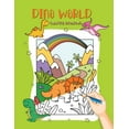 thumbnail image 1 of Dino World: Coloring Adventure with Dinosaur Friends, (Paperback), 1 of 1
