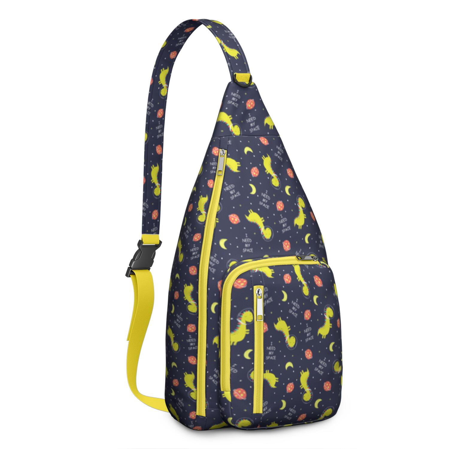 Print Pattern Dinosaur T rex Crossbody Bags